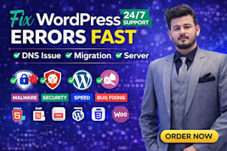 fix wordpress issues dns domain transfer SSL website migratio bugs