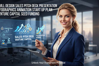 do sales pitch deck presentation infographics startup plan venture seed funding