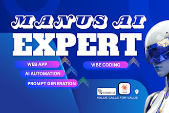 develop custom open manus ai agent to automate, build app manus ai mobile app