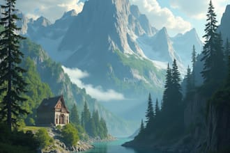 design amazing fantasy landscapes