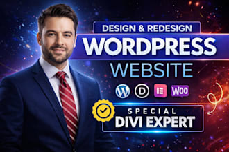 build divi wordpress website divi theme expert, immersive boost business website