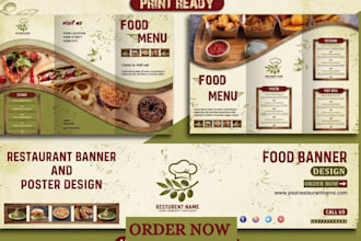 do restaurant menu digital menu with bi fold tri fold brochure tv menu