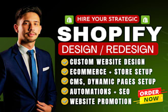 build shopify store design shopify dropshipping store shopify store redesign
