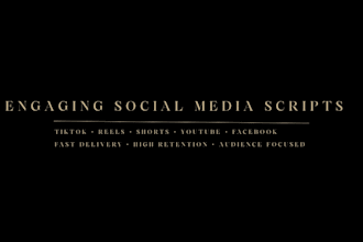 write a viral scripts for social media
