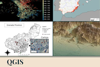 map and visualize your data using qgis, r or blender