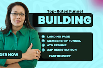 build funnelish, clickfunnels, or gohighlevel sales funnel