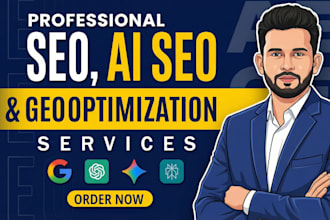 do monthly local SEO, aeo, GEO, ai search optimization with authority backlinks