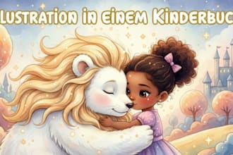 erstelle fantasievolle aquarellillustrationen fur dein kinderbuch