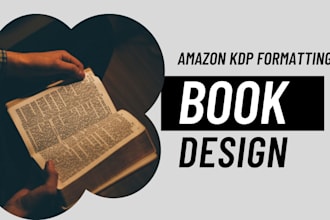 book formatting for amazon KDP, ingramspark and lulu