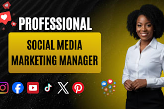 be your music artist, podcast, media entertainment social media manager