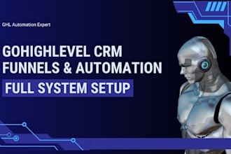 set up gohighlevel CRM, funnels and automation
