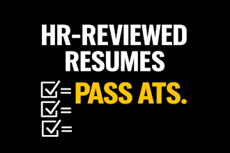 write an ats optimized resume