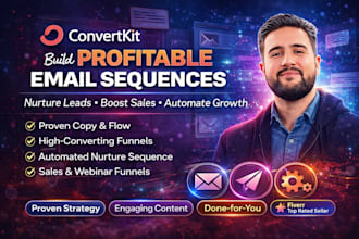 setup convertkit email sequence convertkit newsletter kit landing page expert
