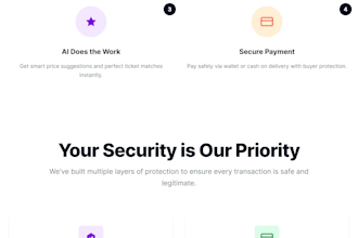 develop a professional full stack web application