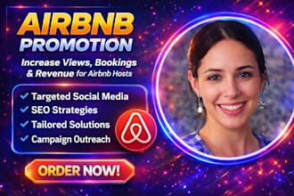 do airbnb promotion boost airbnb bookings, airbnb markrting vrbo airbnb listing