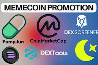 sol nft crypto memecoin or token promotion video telegram community promotion