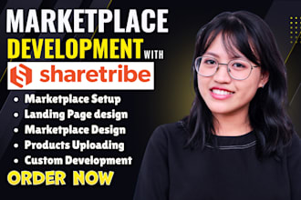 setup and customize sharetribe marketplace, develop sharetribe and ruby on rails