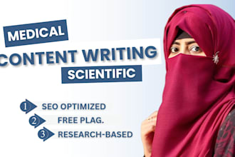 seo scientific based content and medical related articles