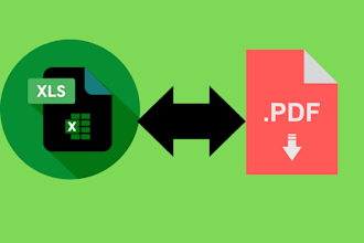 do xls to PDF easily