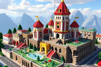 build full roblox game with roblox scripting, roblox map, 3d model, weapons, gui