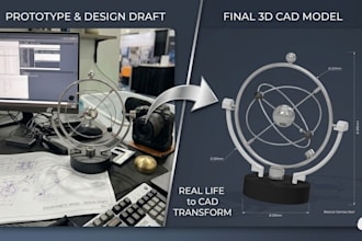 do reverse engineer and 3d model using scan data