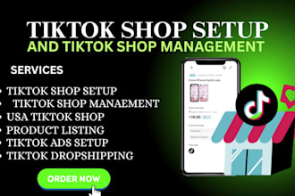 setup tiktok shop and manage it