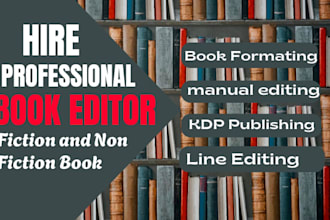 developmental edit format proofread your sci fi ya mystery for kdp