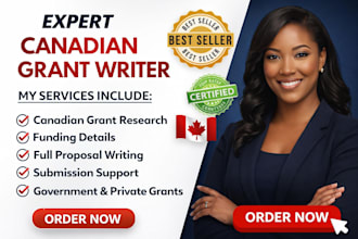write canada grant proposal apply for grant research nonprofit charity startup