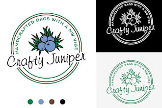 design super nice wonderful fabric logo with source file