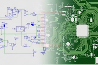 review your pcb layout and pcb schematic for errors and optimization
