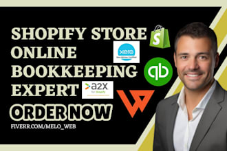 setup shopify store online bookkeeping webgility true profit xero quickbooks a2x