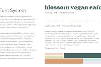 design a cohesive typography guide