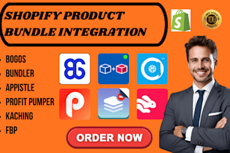 setup shopify product bundles bogos bundler appstle profit pomper kaching