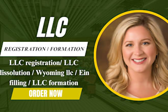 do US llc registration in wyoming company formation llc dissolution ein filling