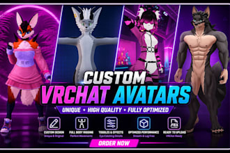do furry vrchat avatar furry nsfw fursona vtuber vr character physbone mmd model