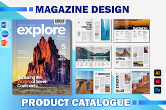 design magazine layout magazine cover print and digital magazine