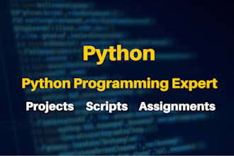 do python programming task and design your algorithm