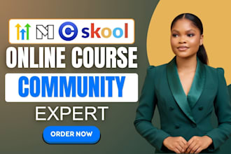 setup skool credit repair skool online course content skool course creation