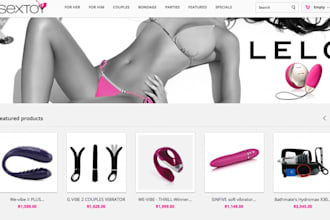 design adult shopify store adult toy store adult store dropshipping store