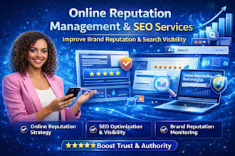 provide online reputation management and SEO optimization
