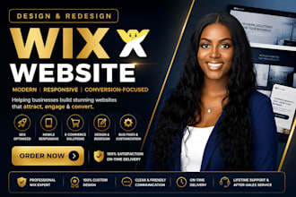 wix website design wix website redesign wix website development wix website