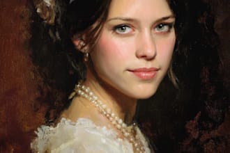 paint renaissance art oil painting portrait