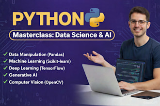 be your python django, ai and ml developer