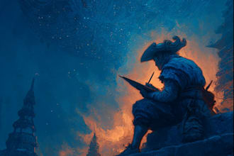 draw your fantasy character illustration