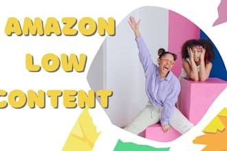 design custom low content book cover or interior for amazon kdp