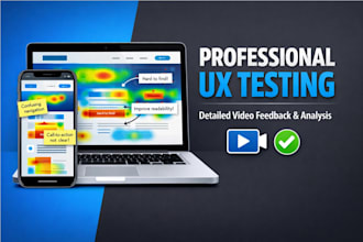 provide detailed UX analysis for your app, website with video feedback