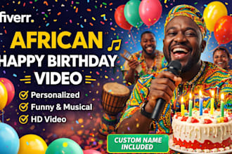african happy birthday video african happy birthday video