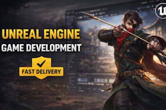 do unreal engine game development, create unreal game, ue5 blueprints