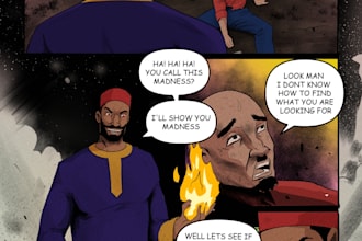 draw, ink and color your comic book