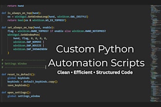 build automation scripts and custom tools